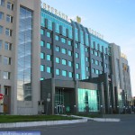 Голографические кубы в главном банке России - Сбербанке